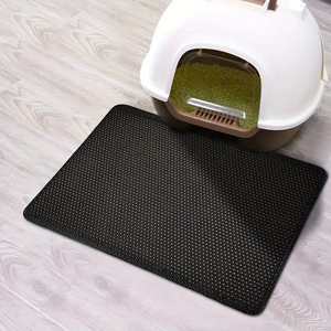 Tapis de litière pour chats et chiens en EVA simple, imperméable, double couche - Durable et lavable - Product Image 6