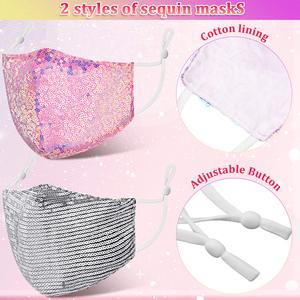 Masque facial Bling à la mode avec <span class=keywords><strong>strass</strong></span> pour Festival Wear Rave Gear et Occasions spéciales - Product Image 3