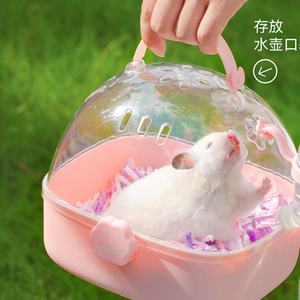 Jaula para Hámster, Suministros Especiales con Ramas de Flores, Bolsa Portátil para Exteriores, Gran Espacio, Mochila para Mascotas Golden Bear - Product Image 6