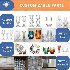 3 Pcs Glass <strong>Candle</strong> <strong>Holder</strong> with Tube Candelabra Tabletop Centerpieces Wedding Decoration Home Party Decoration <strong>Candle</strong> <strong>Holder</strong> - Product Image 3