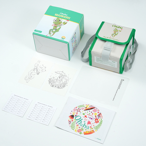 <span class=keywords><strong>Ohuhu</strong></span> 48 colores Dual Tips Alcohol <span class=keywords><strong>Art</strong></span> Markers, cepillo y cincel - Product Image 2