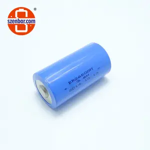 Baterai Utama ER26500 M 3.6V 6500MAh, Baterai Utama C untuk Peralatan