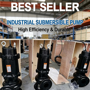 Pompe à eau submersible à économie d'énergie avec fil de cuivre pour les projets de traitement des eaux propres et des eaux usées - Product Image 2