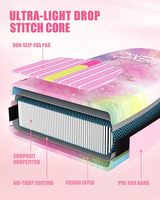 Chine Fournisseur SUP Paddle Pink Surfboard Factory Planche de surf gonflable pour sports nautiques iSUP Paddle gonflable SUP