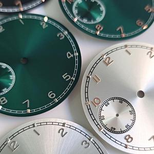 Accessoires personnalisés, cadran de montre en laiton à motif Sunary et motif CD, diamètre 37 mm pour <span class=keywords><strong>mouvement</strong></span> <span class=keywords><strong>ETA</strong></span> <span class=keywords><strong>6497</strong></span> et Seagull 3600 - Product Image 2