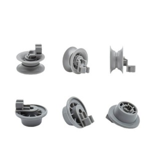 Ruedas para lavavajillas, rodillo de plástico de 32mm para lavavajillas Bosch Siemens Neff Beko, uso doméstico - Product Image 3