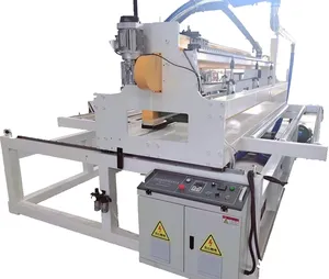 Máquina de extrusión de tablero compuesto laminado WPC a prueba de fuego, planta de fabricación de maquinaria de fabricación de tablero de PVC de plástico prensado