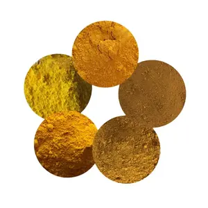 Pigments à l'échelle industrielle Pigment de couleur Oxyde de fer rouge/jaune/noir/bleu/vert