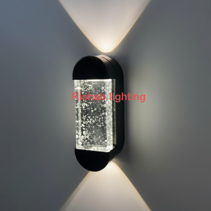 Moderna lampada da parete a LED dorato quadrato stile minimalista novità applique da parete per la decorazione della casa e l'illuminazione ambientale - Product Image 1