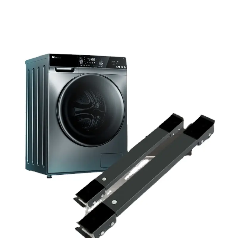Suporte De Máquina De Lavar Roupa Refrigerador Móvel Base Elevada Roda De Suporte De Rolo Móvel Acessórios De Cozinha De Banheiro Eletrodomésticos
