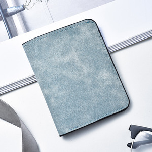 <span class=keywords><strong>Portafoglio</strong></span> da <span class=keywords><strong>uomo</strong></span> Portacarte <span class=keywords><strong>Portafoglio</strong></span> corto Ultra sottile in morbida pelle verticale Casual standard per gli uomini - Product Image 4