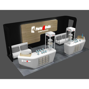 การออกแบบตู้วางโทรศัพท์มือถือระดับไฮเอนด์การออกแบบเค้าโครงโชว์รูมโทรศัพท์มือถือแบบเปิดแนวคิด - Product Image 2