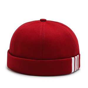 Hot Bán Beanies Vòng Docker Thủy Thủ <span class=keywords><strong>Cap</strong></span> Biểu Tượng Tùy Chỉnh Retro Cuộn Cuff Bông Không Vành Hat Skull <span class=keywords><strong>Cap</strong></span> Đường Phố Nhảy Hip Hop <span class=keywords><strong>Cap</strong></span> - Product Image 6