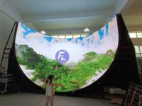 Módulo LED Flexible con Transición Perfecta para una Experiencia de Visualización Inmersiva, Pantallas LED Comerciales para Pared, Gran Venta