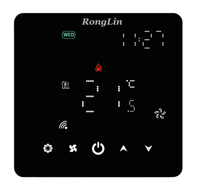 Tuya Thermostat Wifi Wall Fan Coil Thermostat Air Conditioner Controller Smart Thermostat