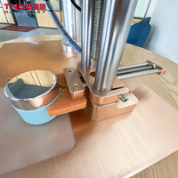 TNDE Machine de capsulage à vis semi-automatique pour bocaux en verre Machine à sceller les bouteilles en verre