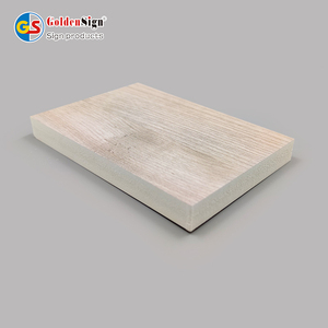 Goldensign phổ biến 4x8ft 18 mét màu Gỗ PVC tấm xốp PVC Hội Đồng Quản trị bọt nhiều lớp Hội Đồng Quản trị bọt - Product Image 2
