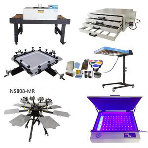 Máquina de Serigrafía de Alta Resistencia, 8 Colores, 8 Estaciones, para Impresión de Prendas y Camisetas - Product Image 3