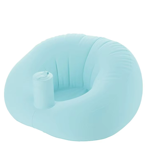 Floccaggio personalizzato in fabbrica sedia gonfiabile per bambini e bambini sedia da bagno da pavimento pieghevole portatile comodo saltare in aria - Product Image 4