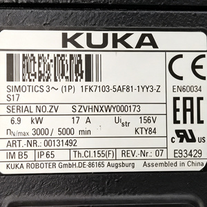 Motor 1FK7103-5AF81-1YY3-Z, Venta Caliente 2026, 12 Meses de Garantía, Transmisión de Automatización Industrial, Pieza Inteligente - Product Image 5
