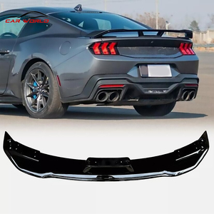 Alerón Trasero de Plástico ABS 2024, Material de Alta Calidad, Color Negro Brillante, Estilo Cola de Pato - Product Image 2