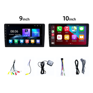 9/10 inch tất cả RAM ROM 2 DIN đài phát thanh Android tự động thiết bị điện tử màn hình cảm ứng đài phát thanh Android Carplay đài phát thanh xe DVD Player - Product Image 1