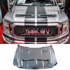 Capot en aluminium avec évents pour FORD F150 2021 <span class=keywords><strong>2022</strong></span> 2023 Wholesale Engine Cover - Product Image 1