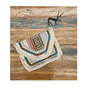 กระเป๋าโบโฮ บันจารา งานปักมือคุณภาพพรีเมียม กระเป๋าสะพายไหล่สไตล์ชาติพันธุ์ ทำมือ สำหรับใช้ในชีวิตประจำวัน มีจำหน่ายในราคาที่ดีที่สุด - Product Image 5