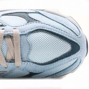 Retro running <b>shoes</b>, blue mesh upper, stitched design, breathable, suitable for all seasons - Product Image 4
