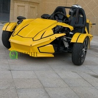 Excellente qualité tout-terrain carburant 350cc inverse Tricycle voiture de sport convertible adapté à la détente sportive et à la course