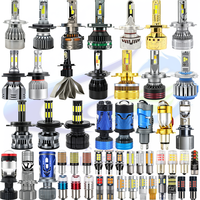 Ampoule LED de phare de voiture H4 H7 H11 9005 9006 Canbus, feu antibrouillard 1156 1157 T10 T20 Festoon, clignotant, feu de stationnement 12V 24V, lampe automobile