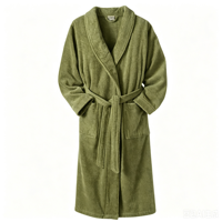 Peignoir de bain en coton éponge de luxe Peignoir d'hôtel haut de gamme Vêtements de nuit pour femmes Peignoirs gaufrés avec logo personnalisé