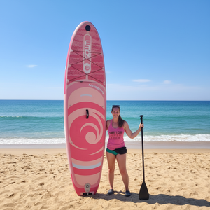 Planche de paddle gonflable ultra-large 33'' en matériau Drop Stitch avec coutures thermosoudées SW05 – SUP gonflable portable - Product Image 1