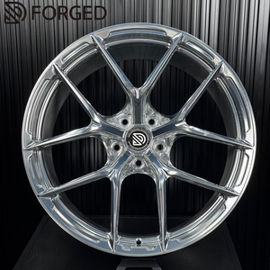 Jantes de voiture neuves Pengzhen P104SC forgées, finition brossée grise, 15 pouces, 100 mm PCD, 25 mm ET, pour Audi - Product Image 4