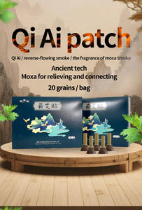 Parche de terapia herbal Moxa, fórmula antiinflamatoria para el cuidado de la salud, disipación de frío, pedido a granel para clínicas TCM - Product Image 4