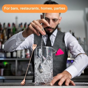 Thiết kế mới của nhãn hiệu Điều Chế Cocktail phụ kiện chuyên nghiệp mixology khuấy muỗng thanh muỗng - Product Image 6