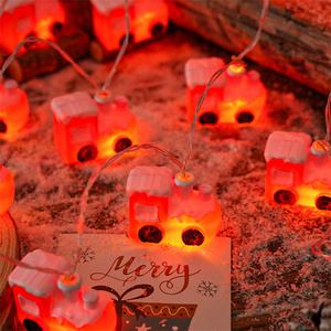 Più caldo racer ha portato la slitta di natale pupazzo di neve luci della decorazione dell'albero di natale festa luci lampeggianti regali - Product Image 5
