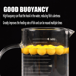 Leurres de pêche à la carpe Appâts d'herbe aromatisés Odeur de maïs Flotteurs souples Leurre à granulés Appâts flottants artificiels Accessoire de pêche - Product Image 3