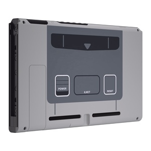 EXtremeRate Customized Backplate Cover Bottom Case Back Rear Housing Shell With Kick <b>Stand</b> for Nintendo <b>Switch</b> Console - Product Image 6