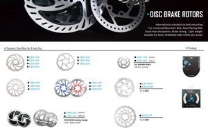 จานเบรคจักรยานเสือภูเขา/เสือหมอบ แบบดิสก์เบรค รุ่น <span class=keywords><strong>RT900</strong></span> ขนาด 140 มม. 160 มม. ระบายความร้อนได้ดี  วัสดุอลูมิเนียมอัลลอยด์  ครีบระบายความร้อน  ยึดด้วยน็อต 6 ตัว - Product Image 6