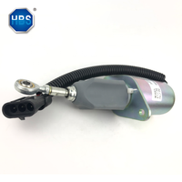 Vanne solénoïde d'arrêt de carburant OEM 3415706 pour moteur diesel 6BT 4BT 6CT 12V/24V DC pour excavatrice