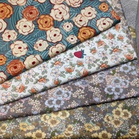 Vente flash - Tissu en coton 100% biologique, écologique, doux pour la peau, motif personnalisé, pour vêtements de sport et décoration intérieure