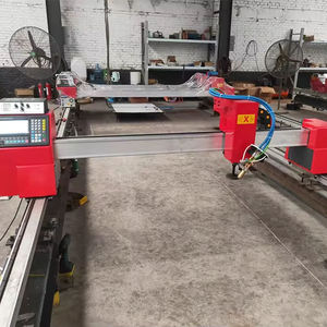 เครื่องตัดพลาสม่า CNC อัตโนมัติพร้อมมอเตอร์สเต็ปเปอร์ เครื่องตัดแผ่นโลหะความแม่นยำสูงสำหรับเหล็กคาร์บอนหนา 3-30 มม. - Product Image 1