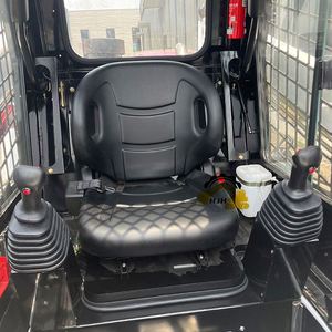 Free Shipping Mini Skid Steer Loader TS65 Cummins Engine 0.6m3 Bucket Capacity Wheel Loader Hydraulic Pilot <b>Control</b> High Load - Product Image 4