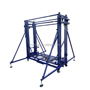 Nặng giàn giáo điện hệ thống thang máy thủy lực có thể gập lại thiết kế cho thiết bị xây dựng giá bán buôn sử dụng kho - Product Image 2