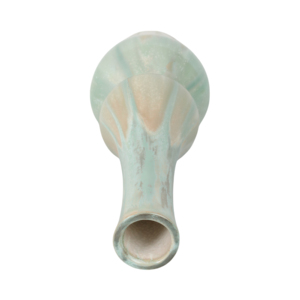 Vaso alto scultoreo in ceramica per soggiorno, vaso decorativo per fiori da esporre su mensola della camera da letto, complemento d'arredo per la casa - Product Image 6