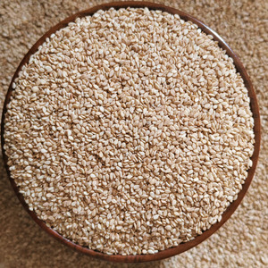 Semillas de Sésamo Blancas Naturales Crudas, Sésamo Descascarillado Limpio, Materia Prima de Grado Alimenticio para Hornear, Salsas y <span class=keywords><strong>Bebidas</strong></span> - Product Image 3