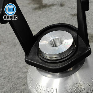 Cilindro de <span class=keywords><strong>CO2</strong></span> de aluminio de 2L 1,5 kg para máquina de refrescos con estándar ISO7866 - Product Image 6