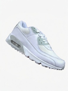 <span class=keywords><strong>Max</strong></span> <span class=keywords><strong>90</strong></span> Sneakers en cuir véritable noir pour hommes, chaussures de course classiques à coussin d'<span class=keywords><strong>air</strong></span> professionnel, légères, respirantes, décontractées ARMX900 - Product Image 4