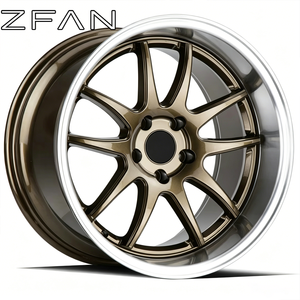 Zfan ล้อแม็กโครเมียม17-24นิ้ว5x100 5X112 5X114.3 5X120<span class=keywords><strong>ขอบ</strong></span>สำหรับ Subaru Nissan 370Z BMW - Product Image 2